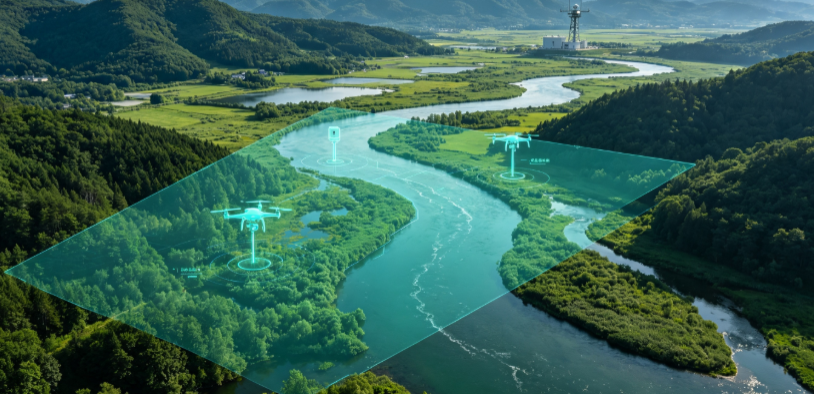 南江县GEO 全域空间监测筑牢生态屏障，空间技术支撑环境治理与灾害防御